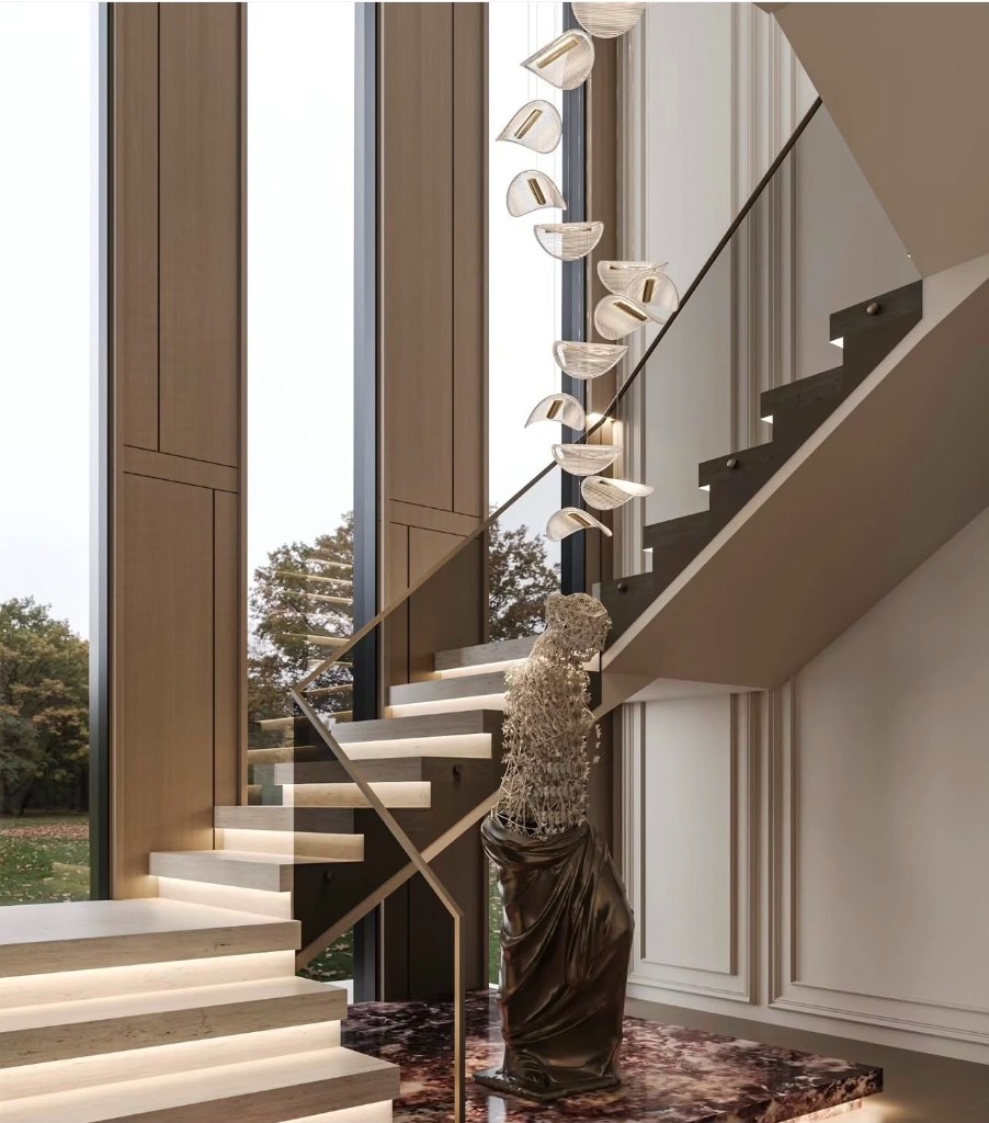 Serene Nova sculptural staircase